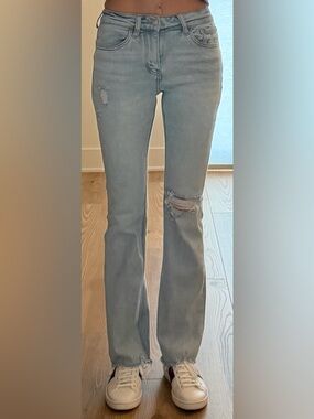 Lovervet by Vervet High-Rise Light Denim Jeans